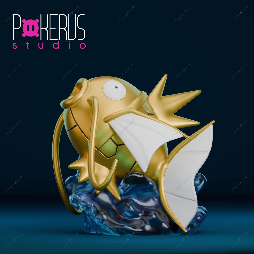 P站图纸印象馆 精灵宝可梦 鲤鱼王 精灵宝可梦 鲤鱼王