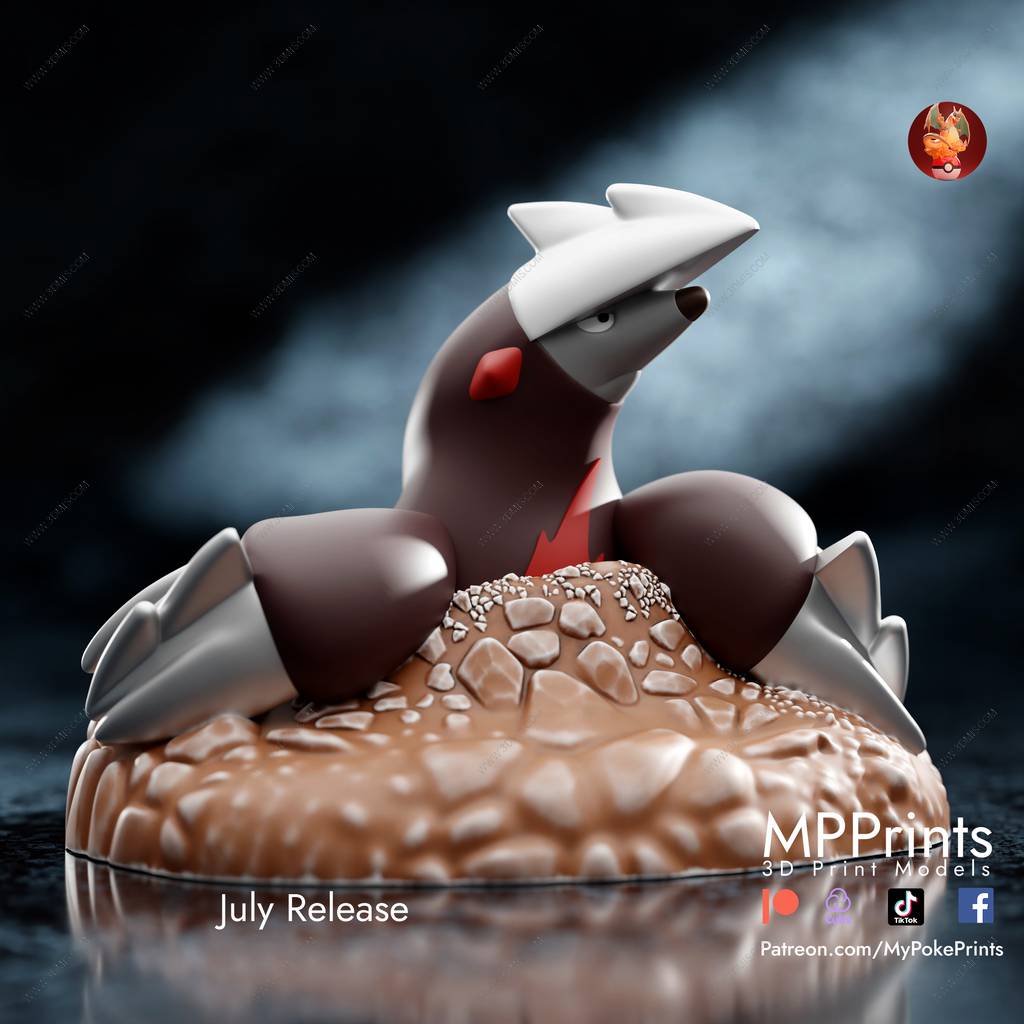 P站图纸印象馆 精灵宝可梦 龙头地鼠 精灵宝可梦 龙头地鼠