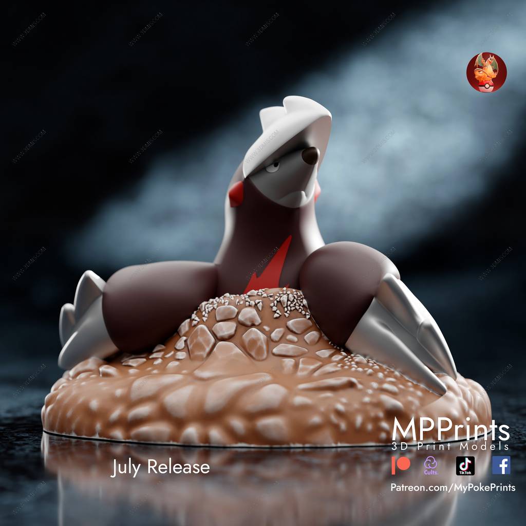 P站图纸印象馆 精灵宝可梦 龙头地鼠 精灵宝可梦 龙头地鼠