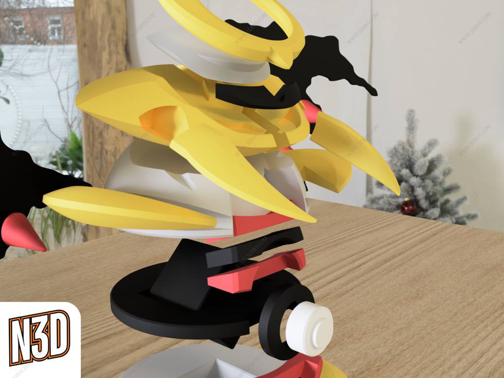 P站图纸印象馆 精灵宝可梦 骑拉帝纳 精灵宝可梦 骑拉帝纳