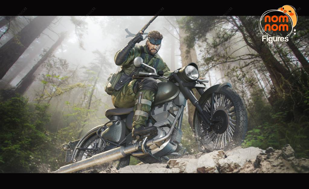 P站图纸印象馆 NomNom 合金装备 索利德·斯内克 NomNom 合金装备 索利德·斯内克