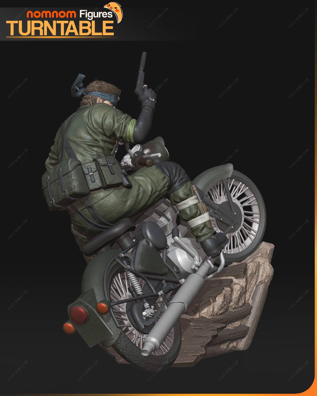 P站图纸印象馆 NomNom 合金装备 索利德·斯内克 NomNom 合金装备 索利德·斯内克