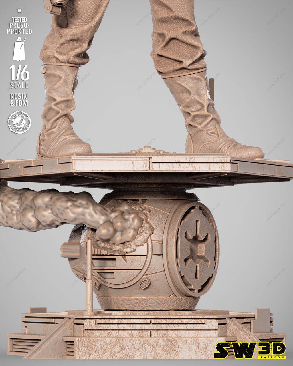 P站图纸印象馆 SW3D 星球大战 精英飞行员 SW3D 星球大战 精英飞行员