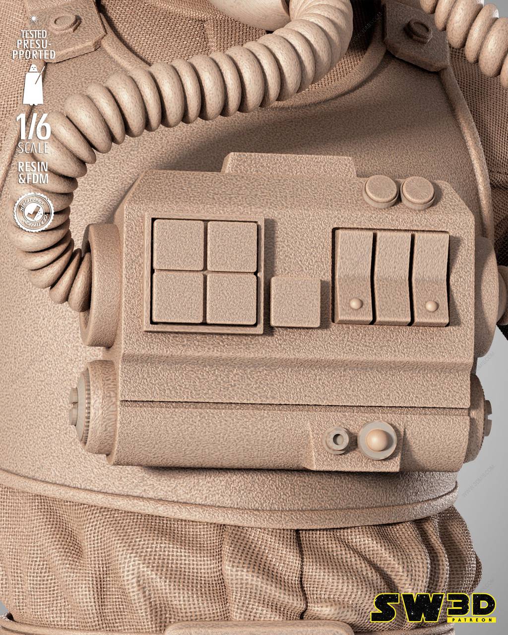 P站图纸印象馆 SW3D 星球大战 精英飞行员 SW3D 星球大战 精英飞行员