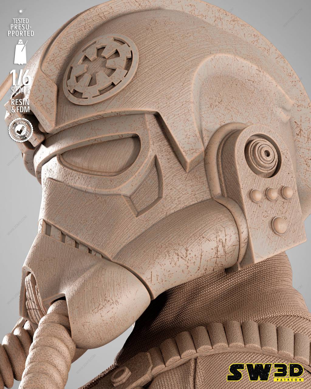 P站图纸印象馆 SW3D 星球大战 精英飞行员 SW3D 星球大战 精英飞行员