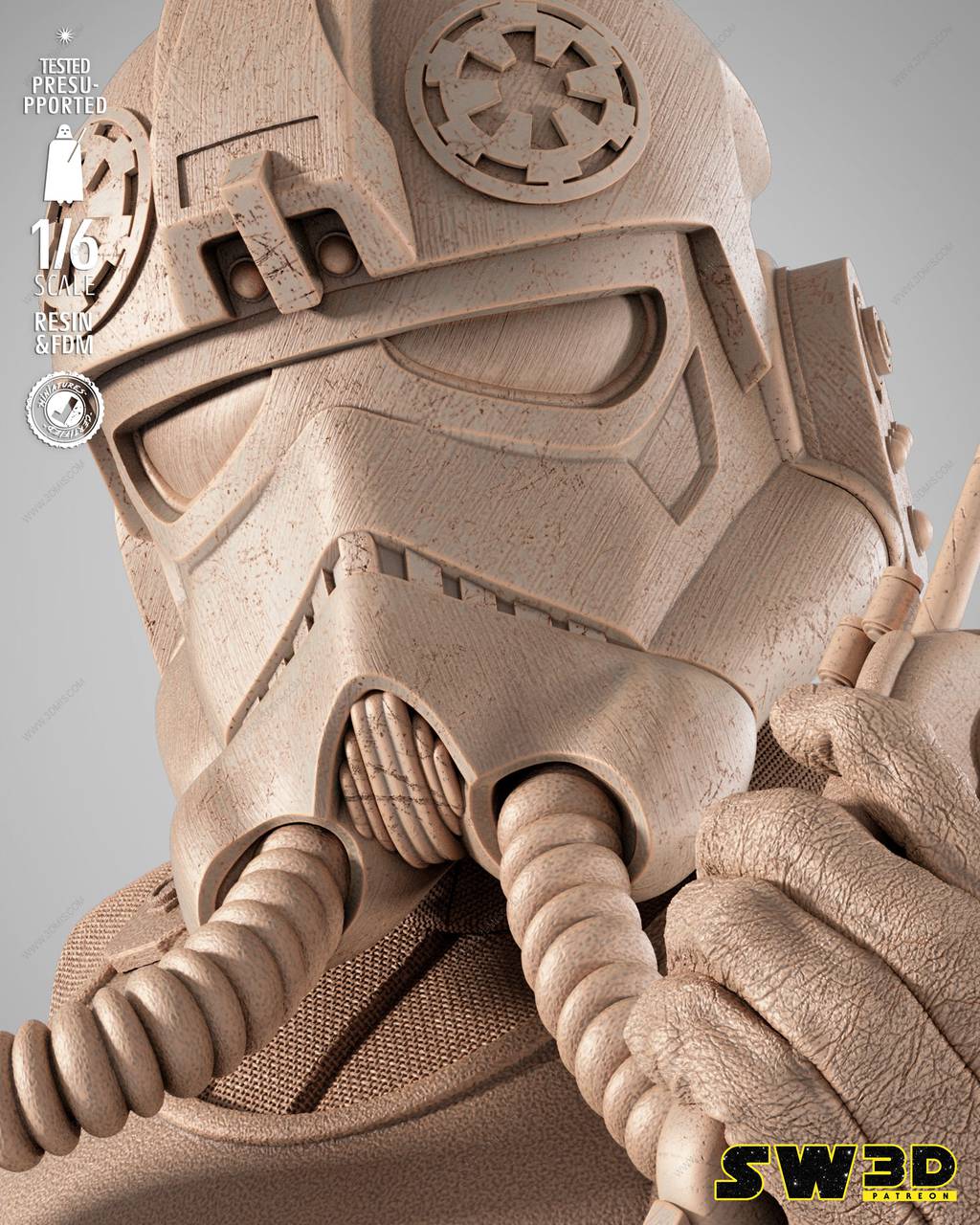 P站图纸印象馆 SW3D 星球大战 精英飞行员 SW3D 星球大战 精英飞行员