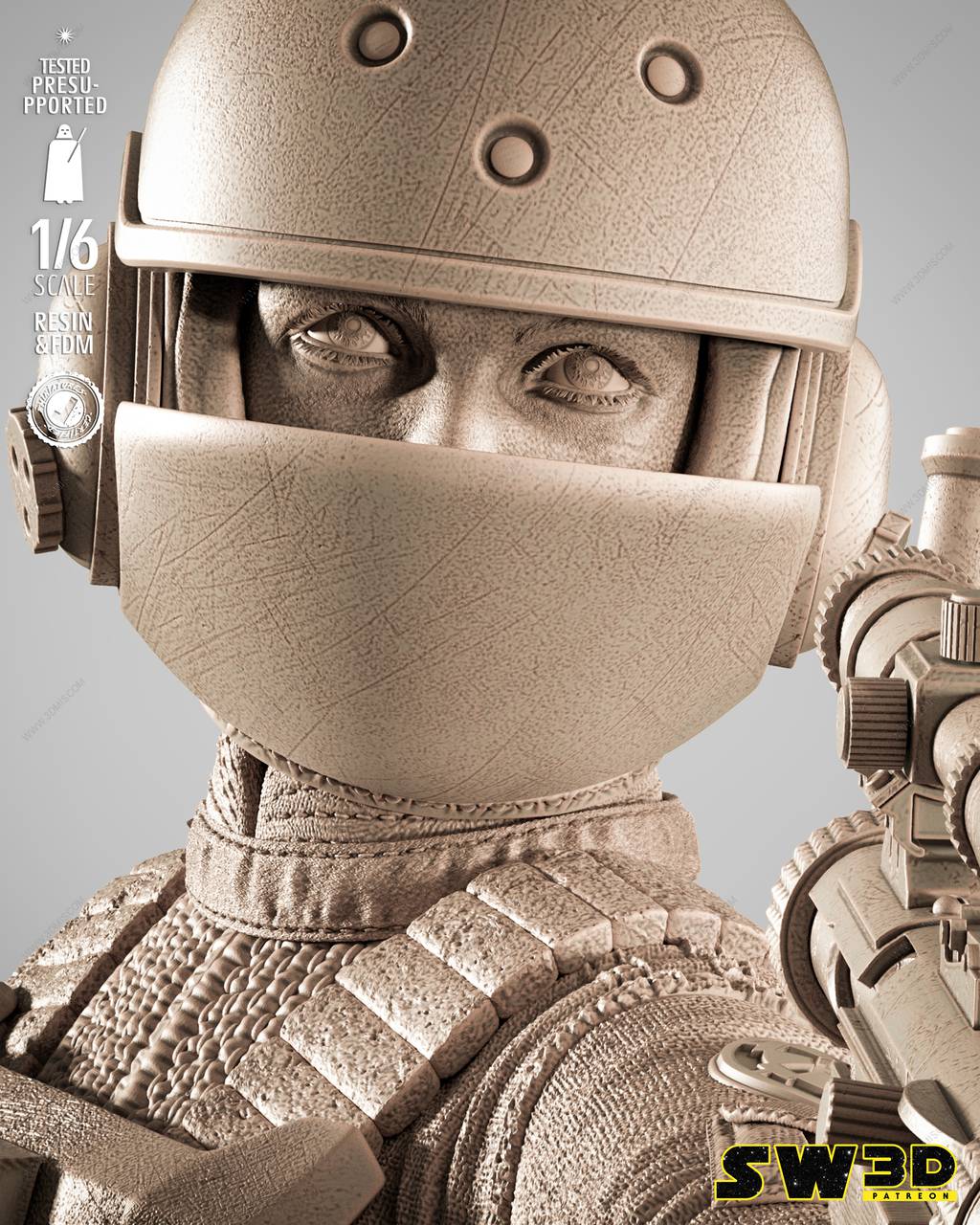 P站图纸印象馆 SW3D 星球大战 琴·厄索 SW3D 星球大战 琴·厄索
