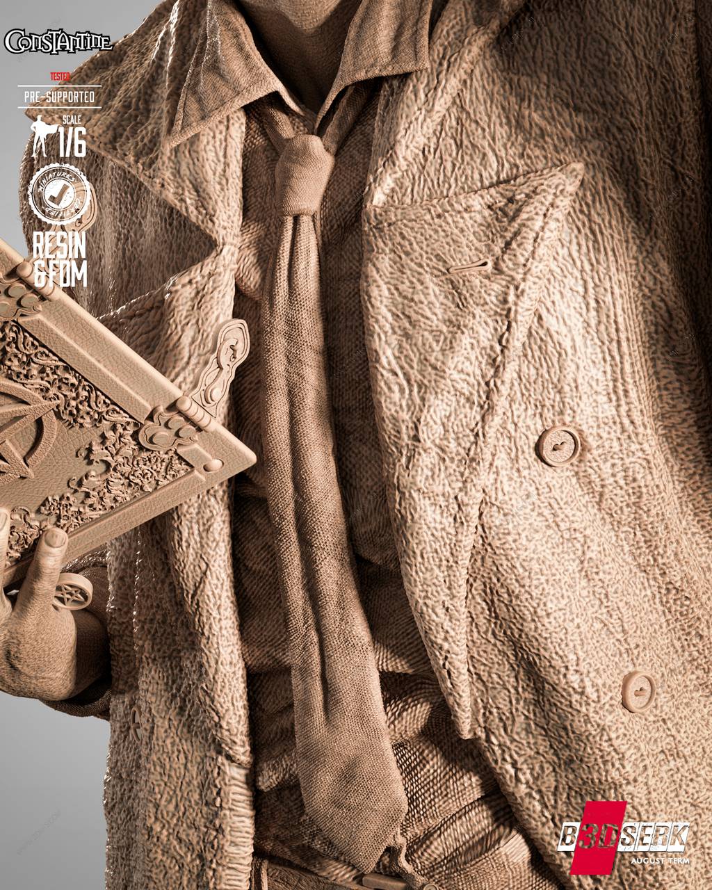 P站图纸印象馆 B3DSERK DC漫画 约翰·康斯坦丁 B3DSERK DC漫画 约翰·康斯坦丁