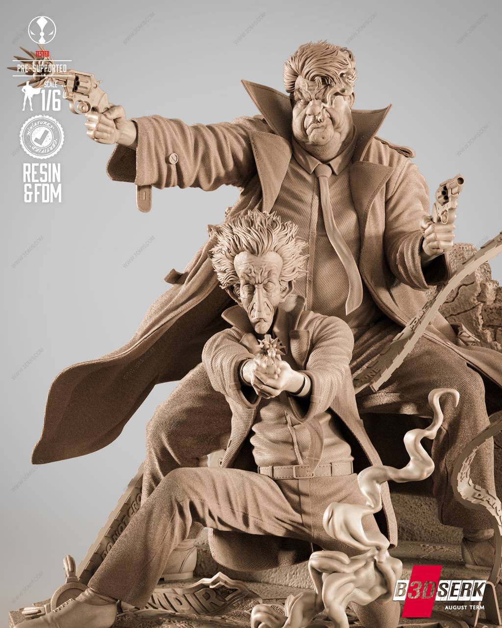 P站图纸印象馆 B3DSERK 山姆和推奇 B3DSERK 山姆和推奇