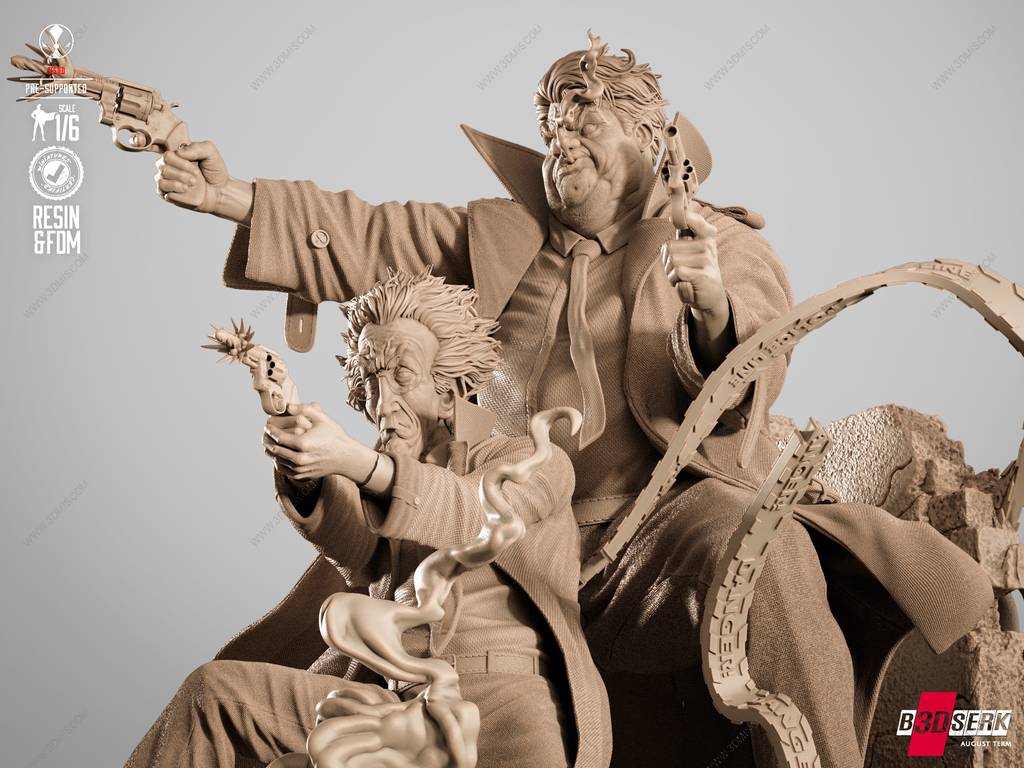 P站图纸印象馆 B3DSERK 山姆和推奇 B3DSERK 山姆和推奇