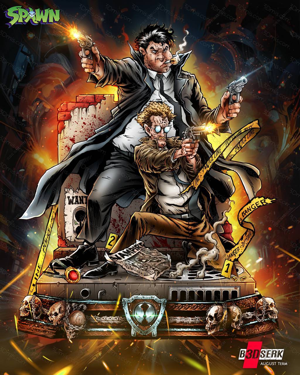 P站图纸印象馆 B3DSERK 山姆和推奇 B3DSERK 山姆和推奇