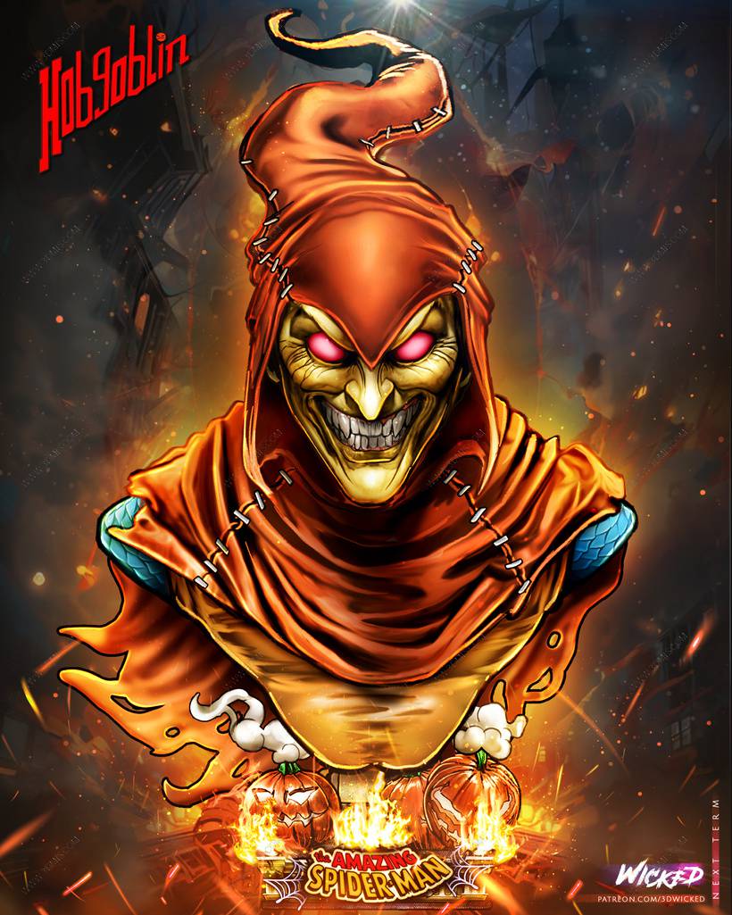 P站图纸印象馆 3DWicked 漫威 内德·利兹 3DWicked 漫威 内德·利兹