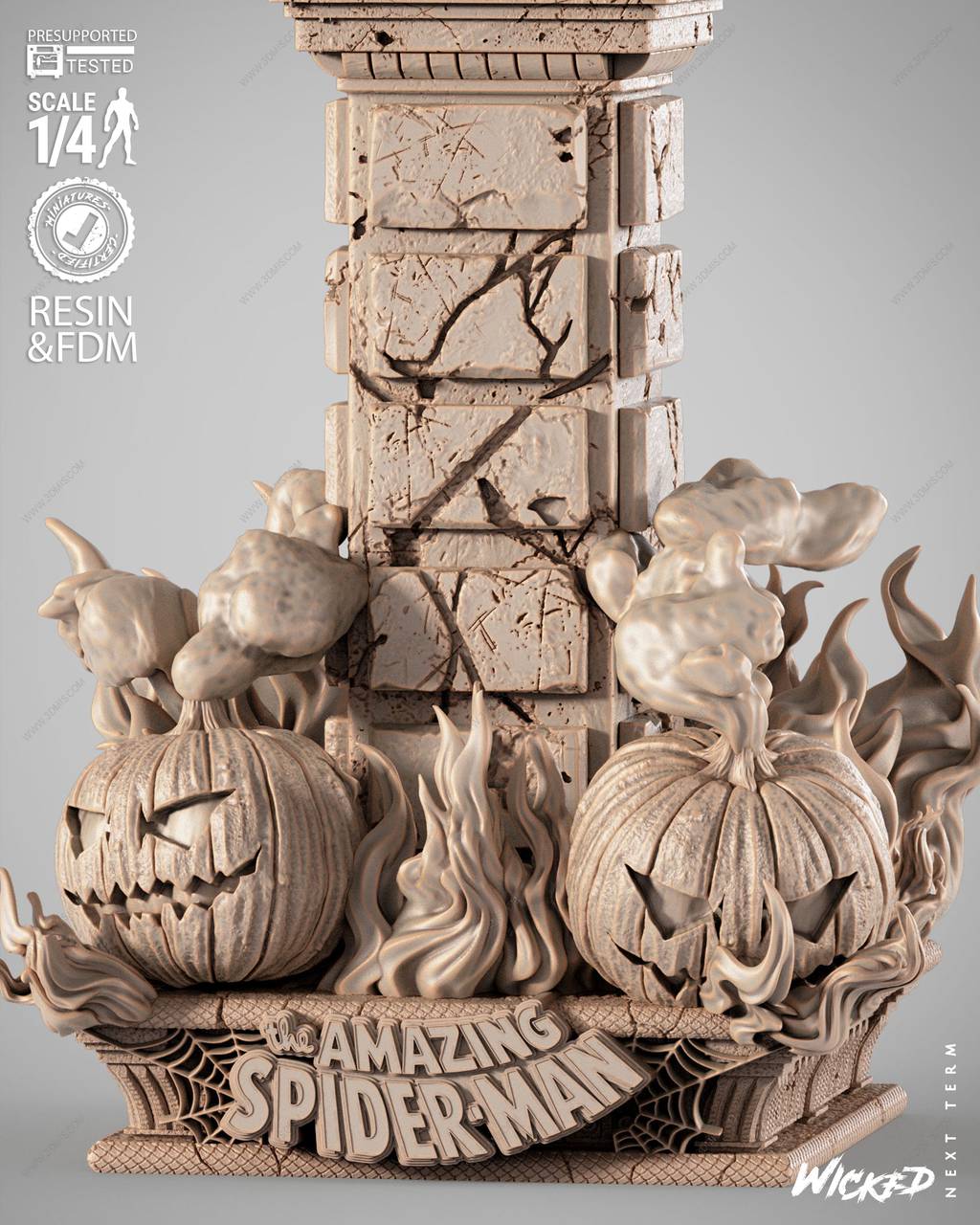 P站图纸印象馆 3DWicked 漫威 内德·利兹 3DWicked 漫威 内德·利兹