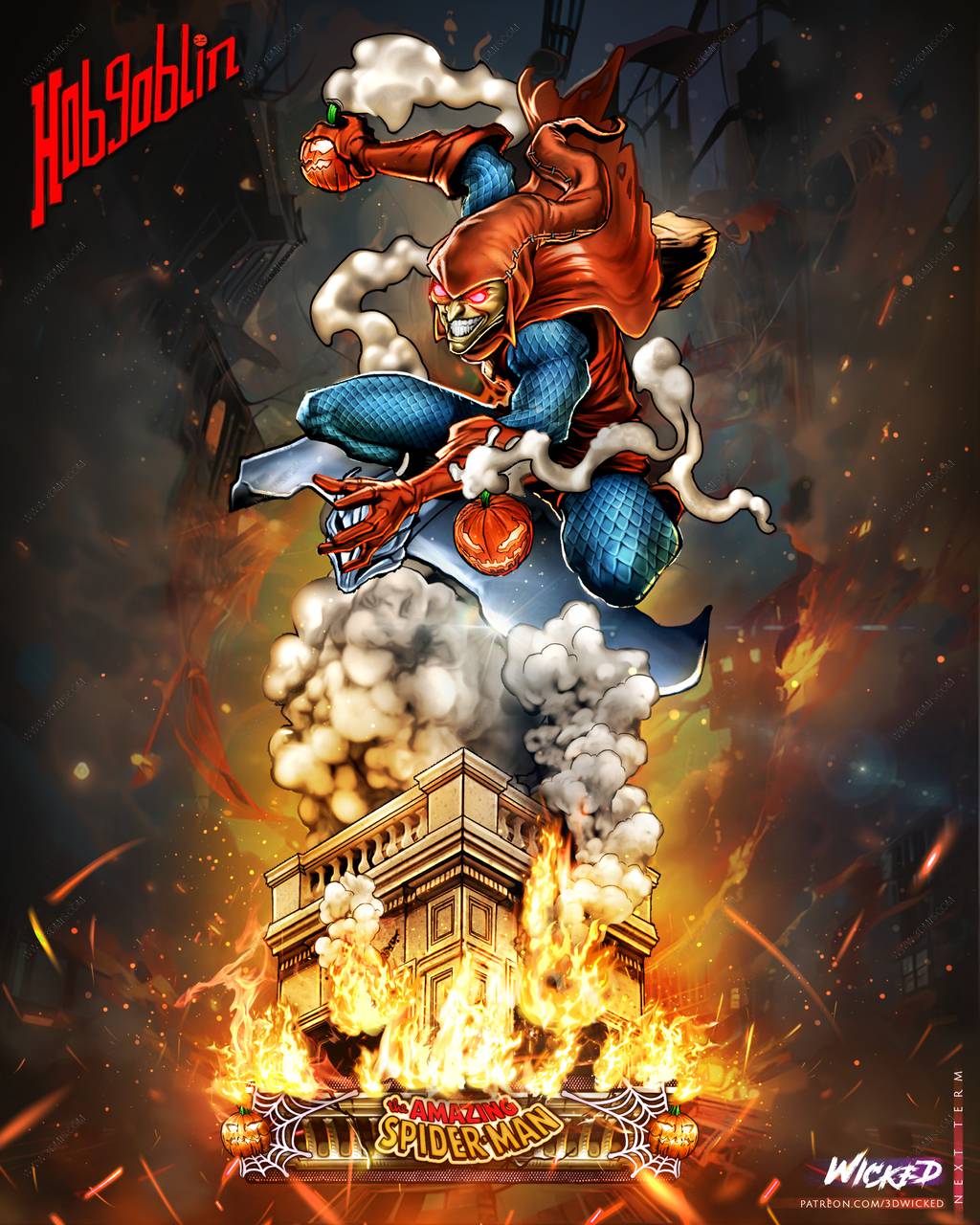 P站图纸印象馆 3DWicked 漫威 内德·利兹 3DWicked 漫威 内德·利兹