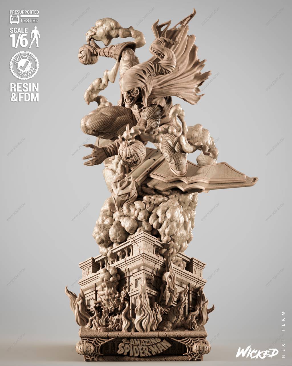 P站图纸印象馆 3DWicked 漫威 内德·利兹 3DWicked 漫威 内德·利兹