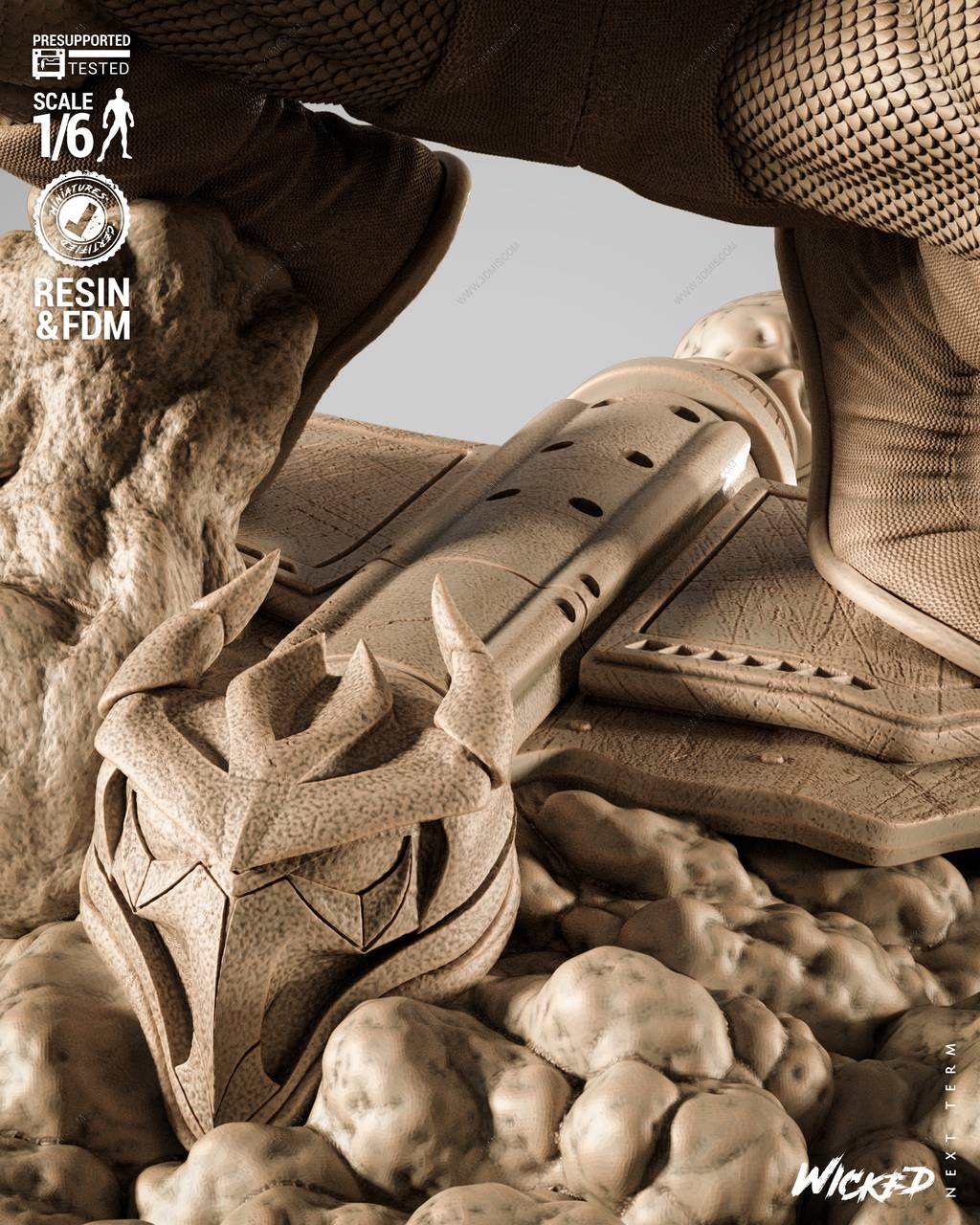 P站图纸印象馆 3DWicked 漫威 内德·利兹 3DWicked 漫威 内德·利兹