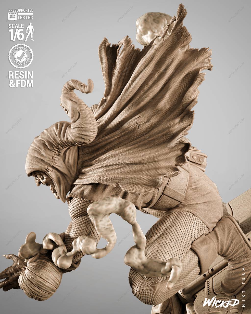 P站图纸印象馆 3DWicked 漫威 内德·利兹 3DWicked 漫威 内德·利兹