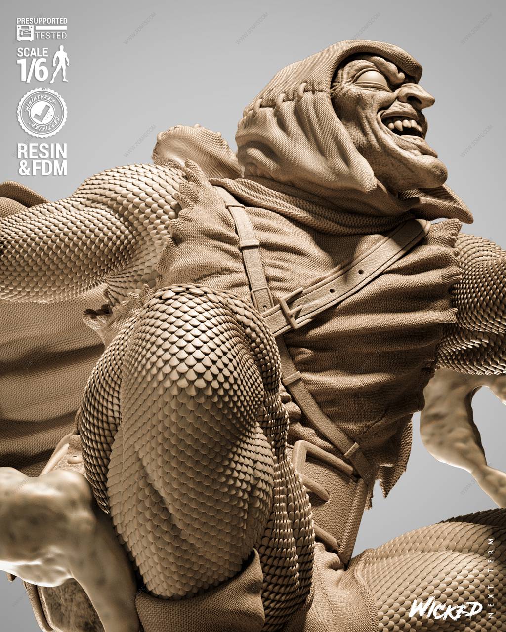 P站图纸印象馆 3DWicked 漫威 内德·利兹 3DWicked 漫威 内德·利兹