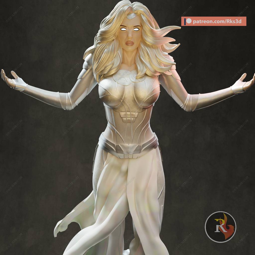 P站图纸印象馆 漫威 永恒族蒂娜 漫威 永恒族蒂娜