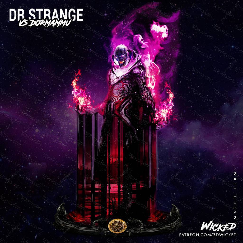 P站图纸印象馆 3DWicked 漫威 多玛姆 3DWicked 漫威 多玛姆