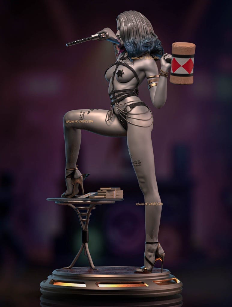 P站图纸印象馆 Vx-Labs DC漫画 哥谭市小丑女 Vx-Labs DC漫画 哥谭市小丑女