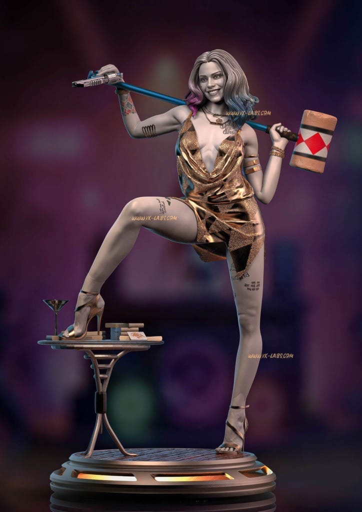 P站图纸印象馆 Vx-Labs DC漫画 哥谭市小丑女 Vx-Labs DC漫画 哥谭市小丑女