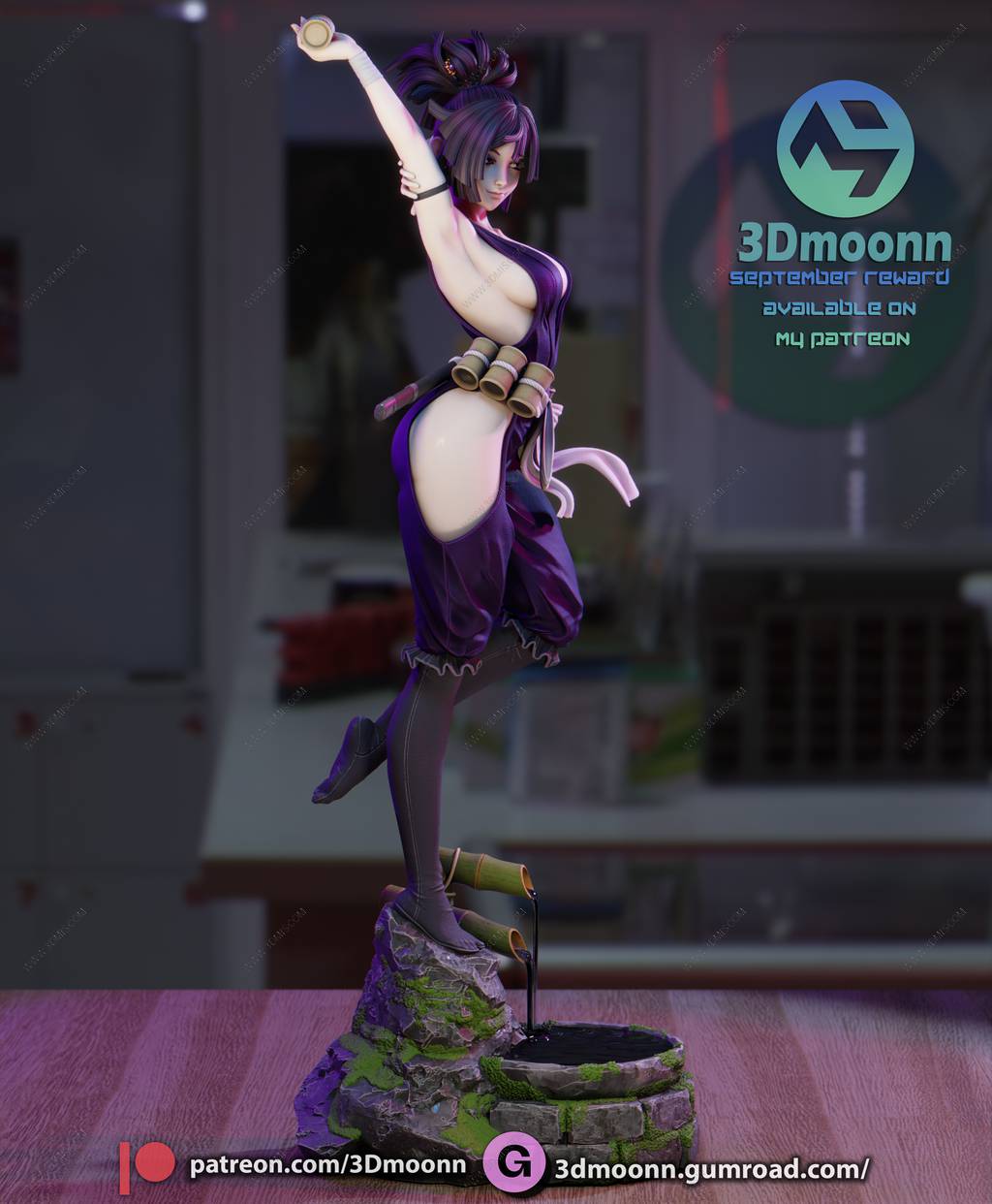 P站图纸印象馆 3Dmoonn 地狱乐 杠 3Dmoonn 地狱乐 杠