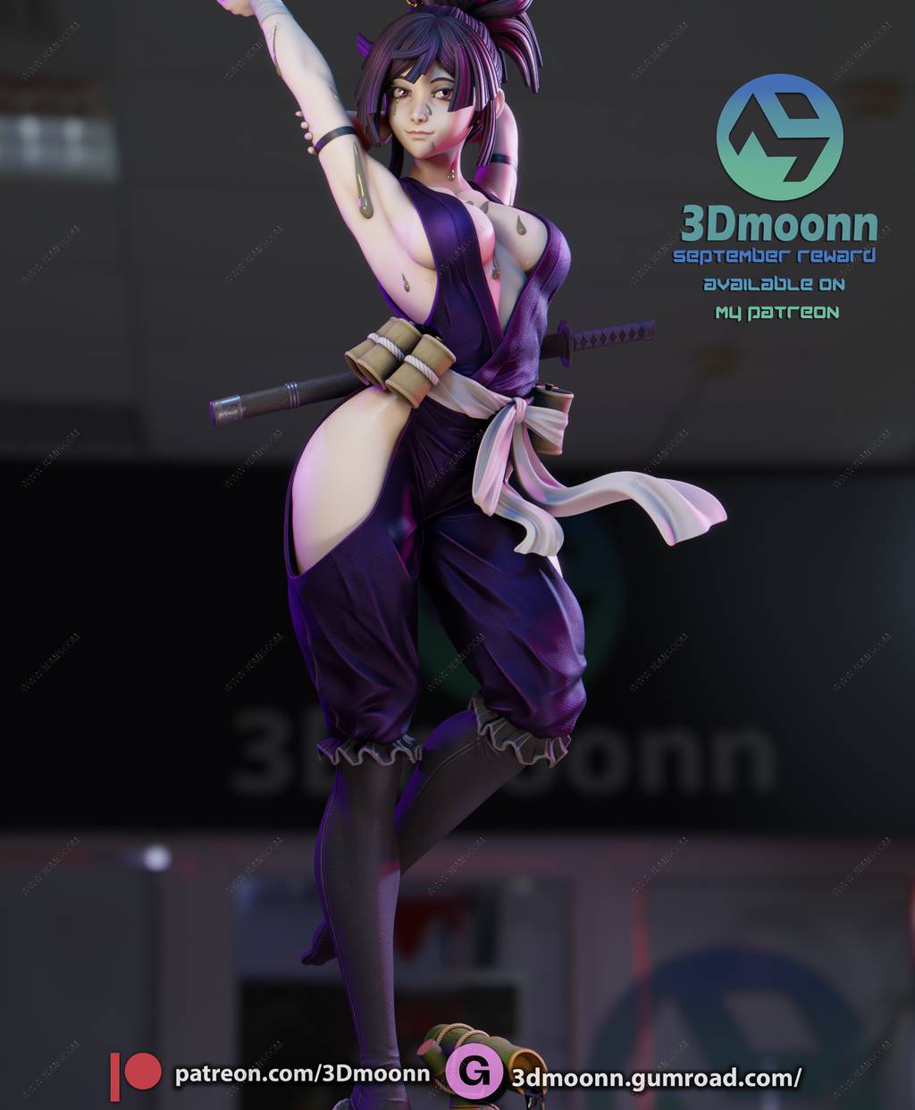 P站图纸印象馆 3Dmoonn 地狱乐 杠 3Dmoonn 地狱乐 杠