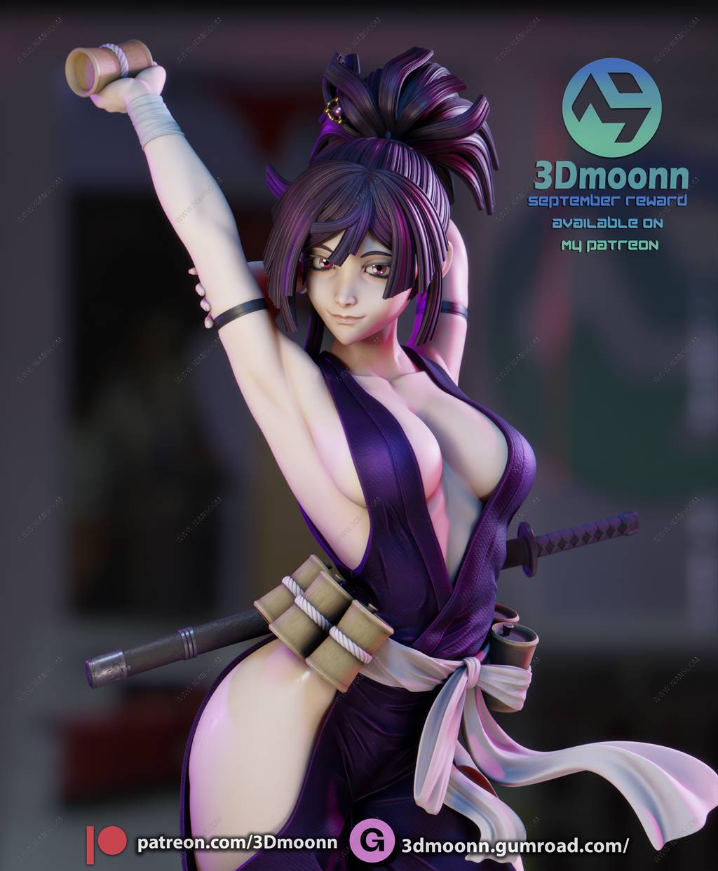 P站图纸印象馆 3Dmoonn 地狱乐 杠 3Dmoonn 地狱乐 杠