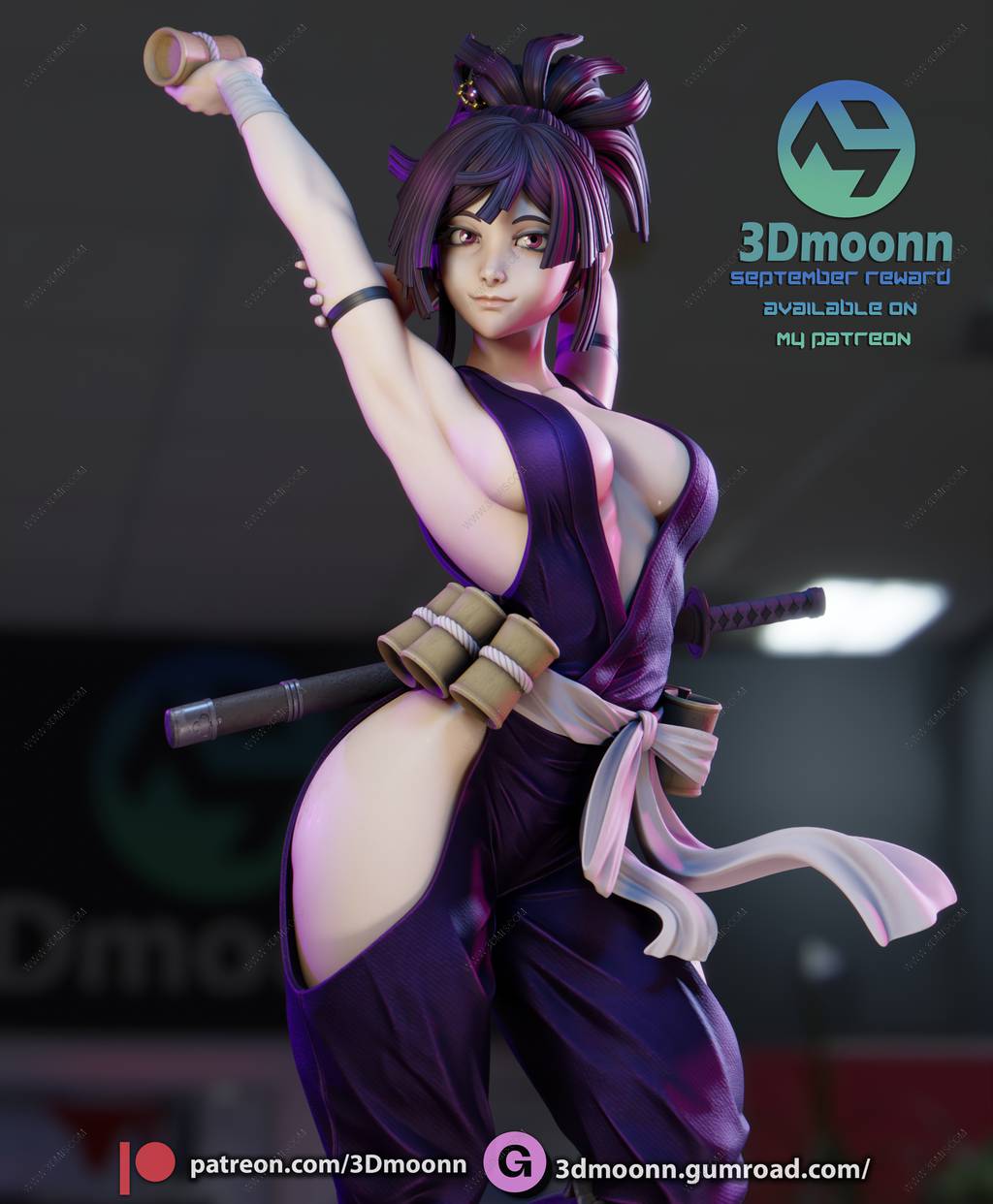 P站图纸印象馆 3Dmoonn 地狱乐 杠 3Dmoonn 地狱乐 杠