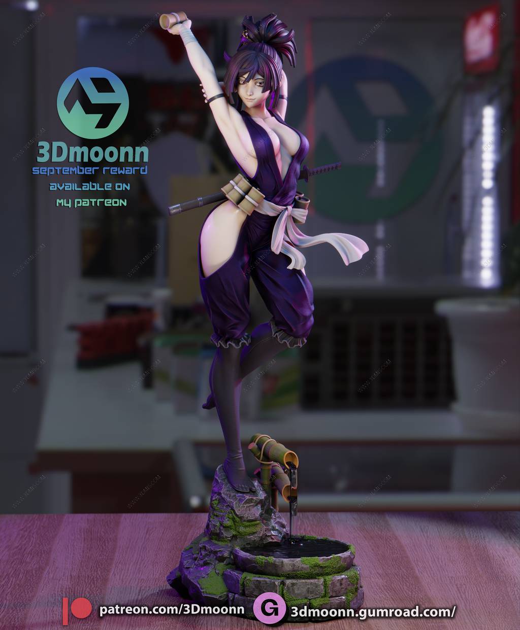 P站图纸印象馆 3Dmoonn 地狱乐 杠 3Dmoonn 地狱乐 杠