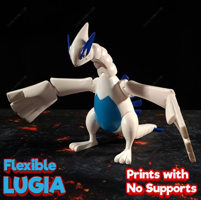 P站图纸印象馆 精灵宝可梦 洛奇亚 精灵宝可梦 洛奇亚