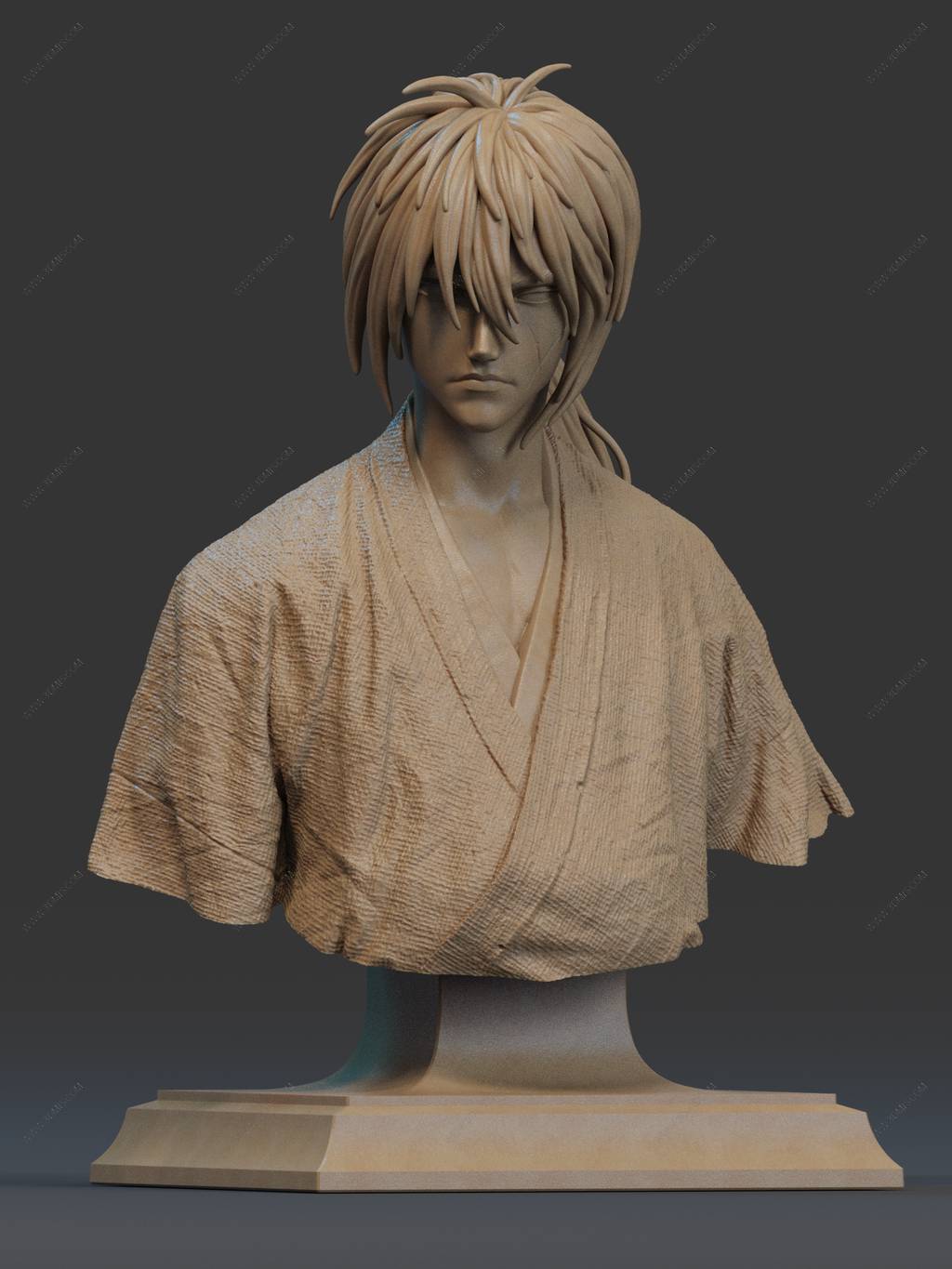 P站图纸印象馆 CA3D 2025年半身像合集 CA3D 2025年半身像合集