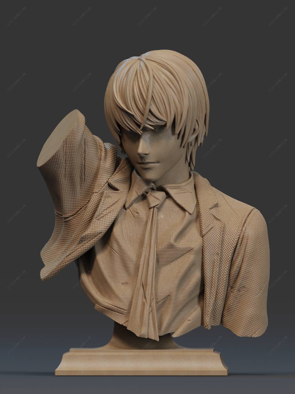 P站图纸印象馆 CA3D 2025年半身像合集 CA3D 2025年半身像合集
