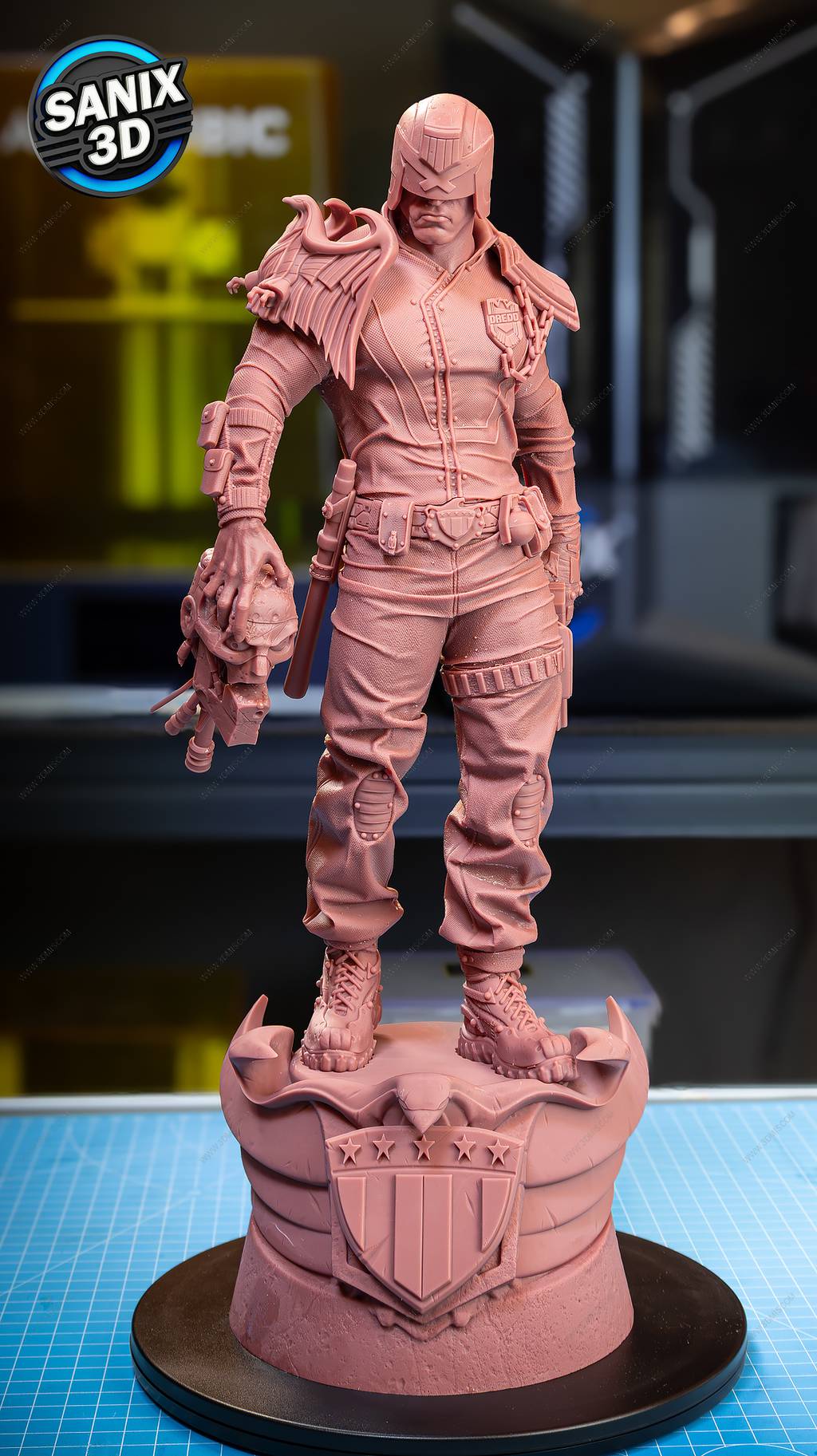 P站图纸印象馆 Sanix3d 特警判官 Sanix3d 特警判官