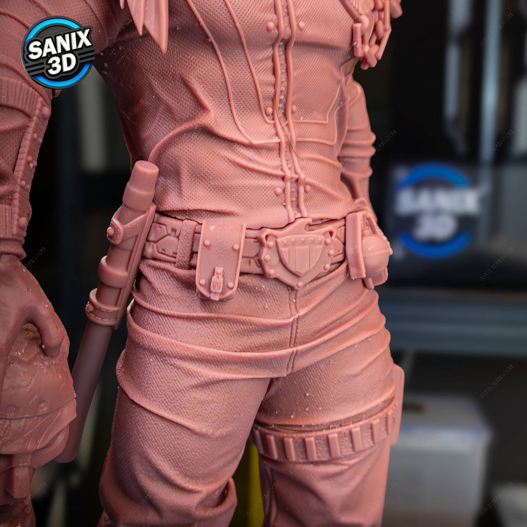 P站图纸印象馆 Sanix3d 特警判官 Sanix3d 特警判官