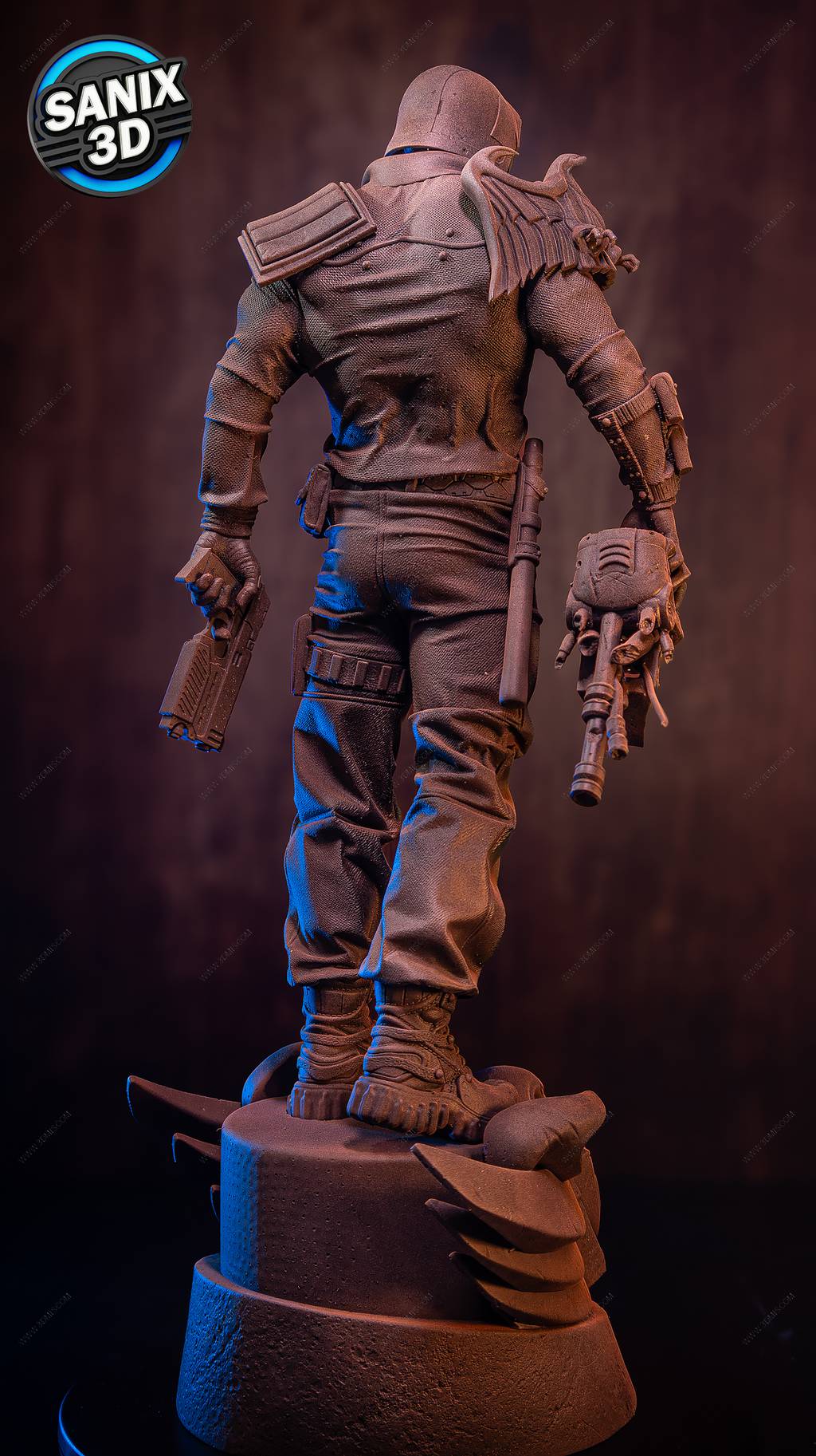 P站图纸印象馆 Sanix3d 特警判官 Sanix3d 特警判官