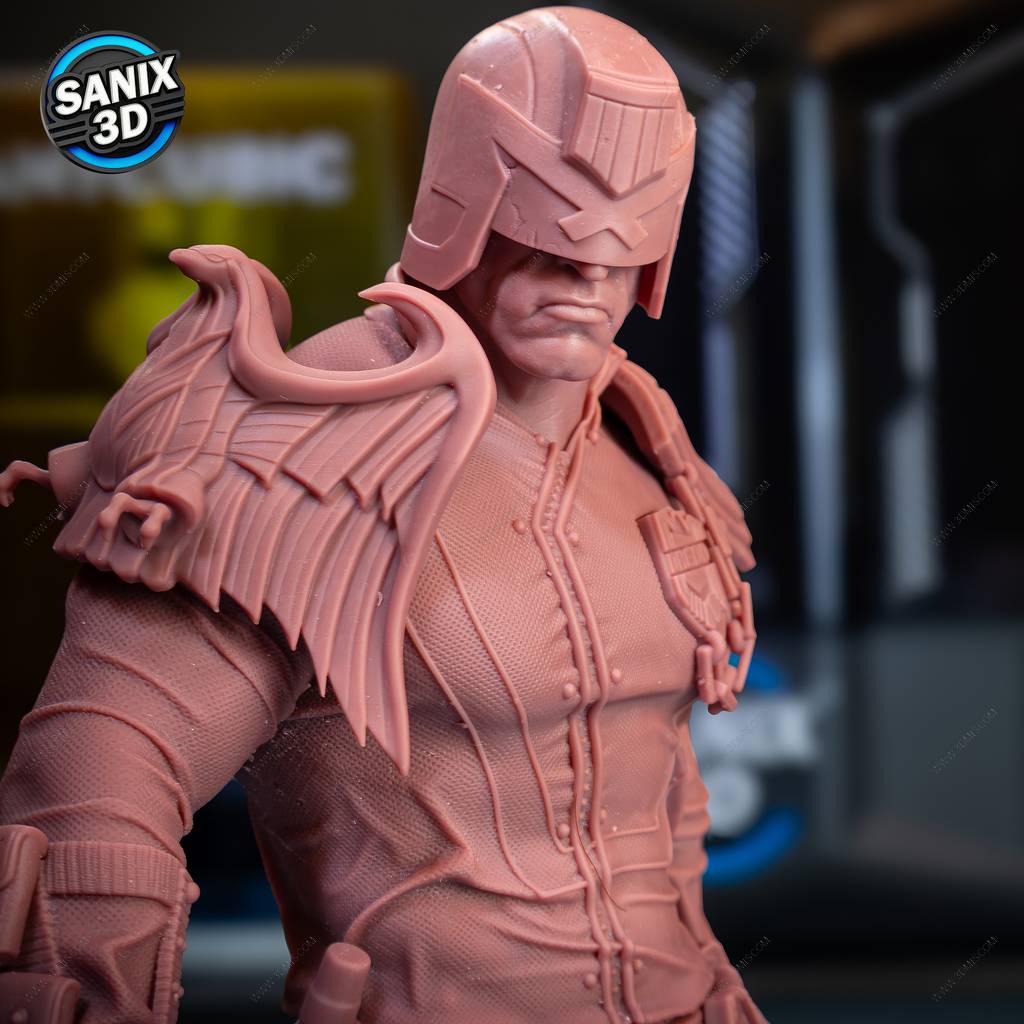 P站图纸印象馆 Sanix3d 特警判官 Sanix3d 特警判官