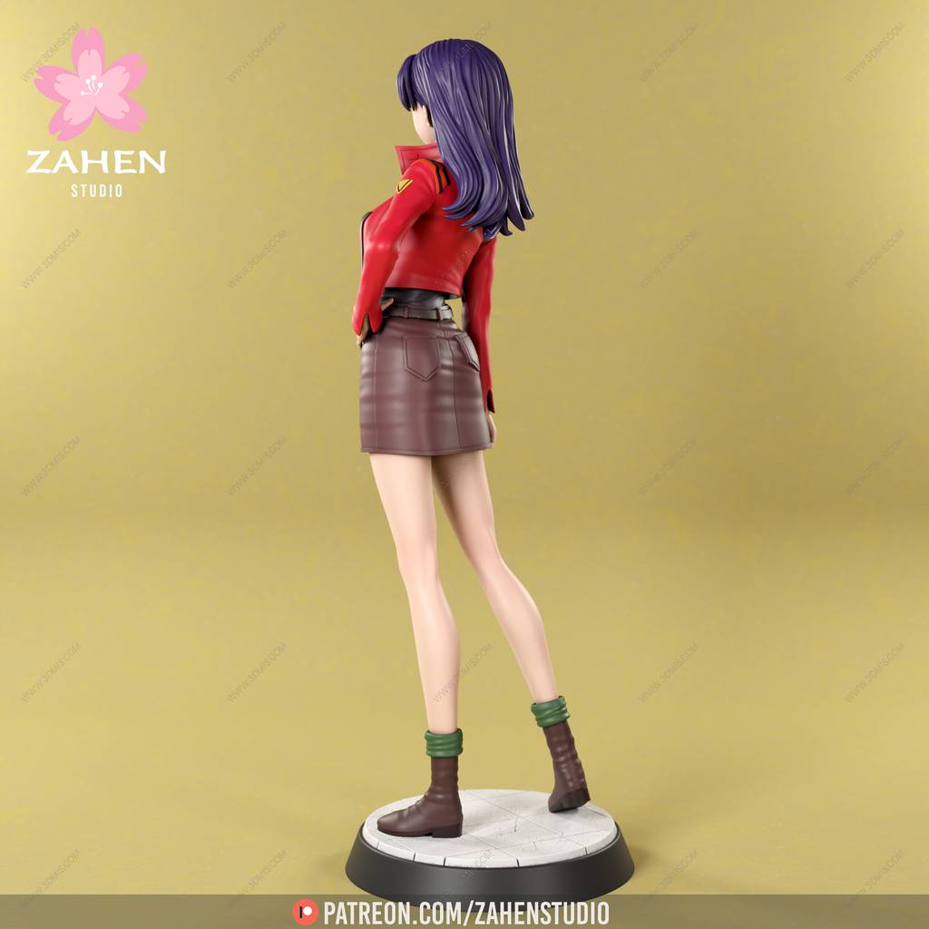 P站图纸印象馆 ZahenStudio 新世纪福音战士 葛城美里 ZahenStudio 新世纪福音战士 葛城美里