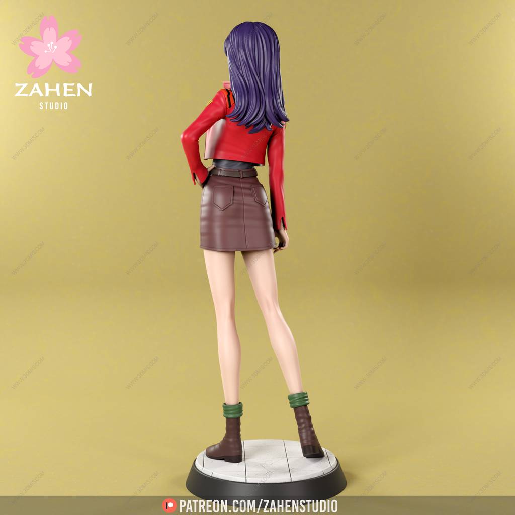 P站图纸印象馆 ZahenStudio 新世纪福音战士 葛城美里 ZahenStudio 新世纪福音战士 葛城美里