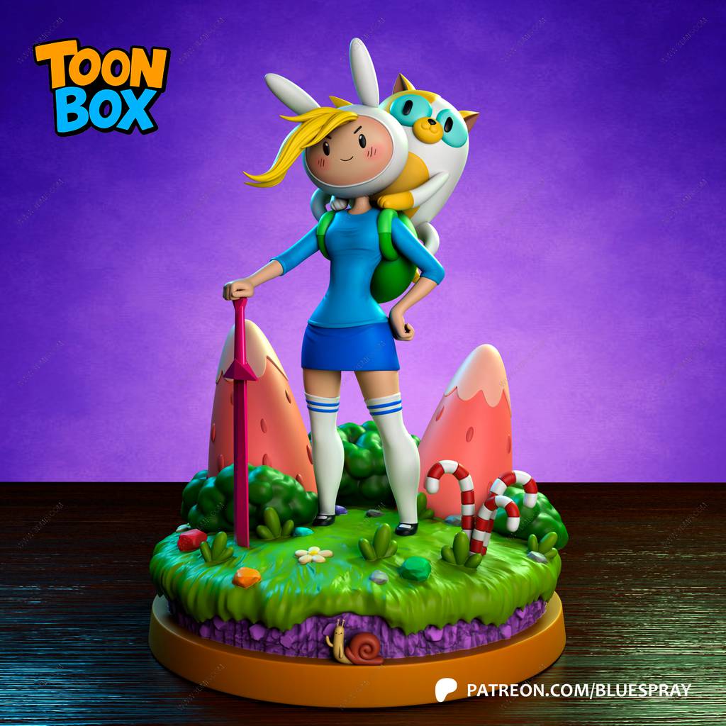 P站图纸印象馆 Blue Spray 探险活宝 芬娜和蛋糕 Blue Spray 探险活宝 芬娜和蛋糕