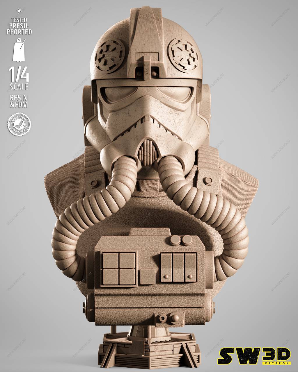 P站图纸印象馆 SW3D 星球大战 精英飞行员 SW3D 星球大战 精英飞行员