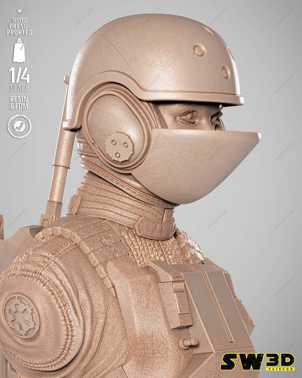 P站图纸印象馆 SW3D 星球大战 琴·厄索 SW3D 星球大战 琴·厄索