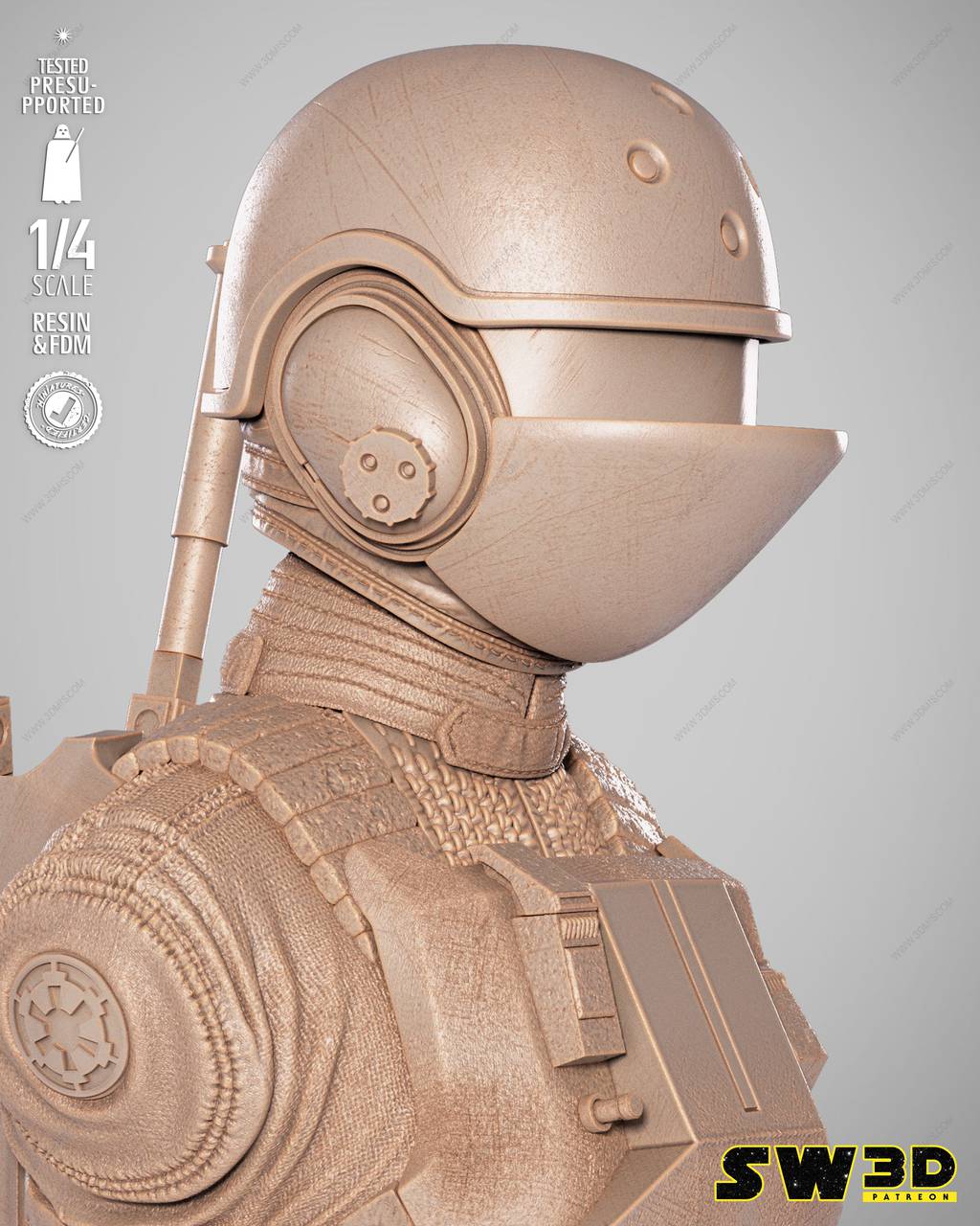 P站图纸印象馆 SW3D 星球大战 琴·厄索 SW3D 星球大战 琴·厄索