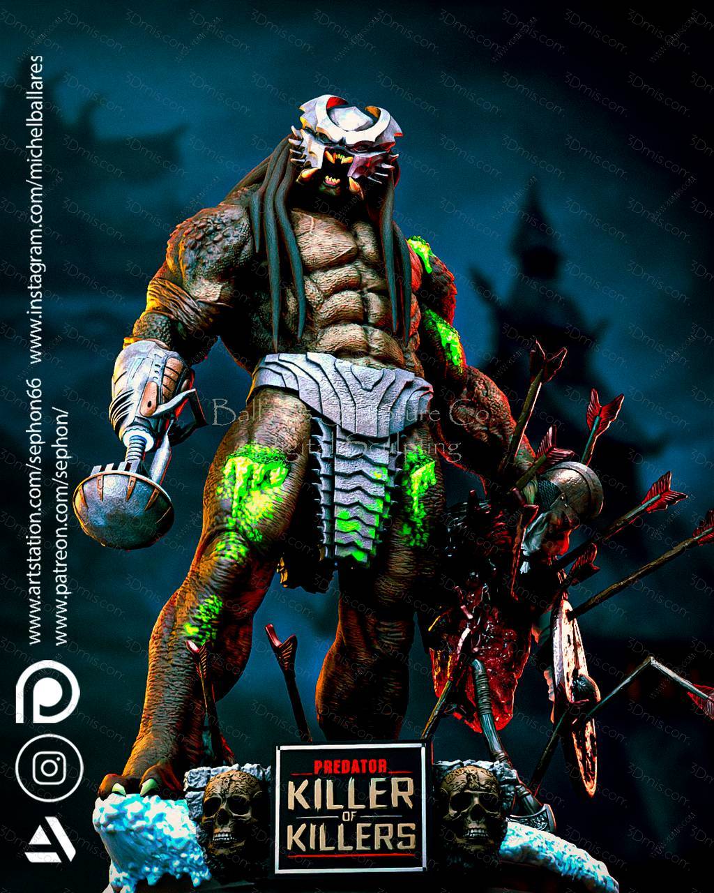 P站图纸印象馆 Geek MB 铁血战士:杀戮之王 Geek MB 铁血战士:杀戮之王