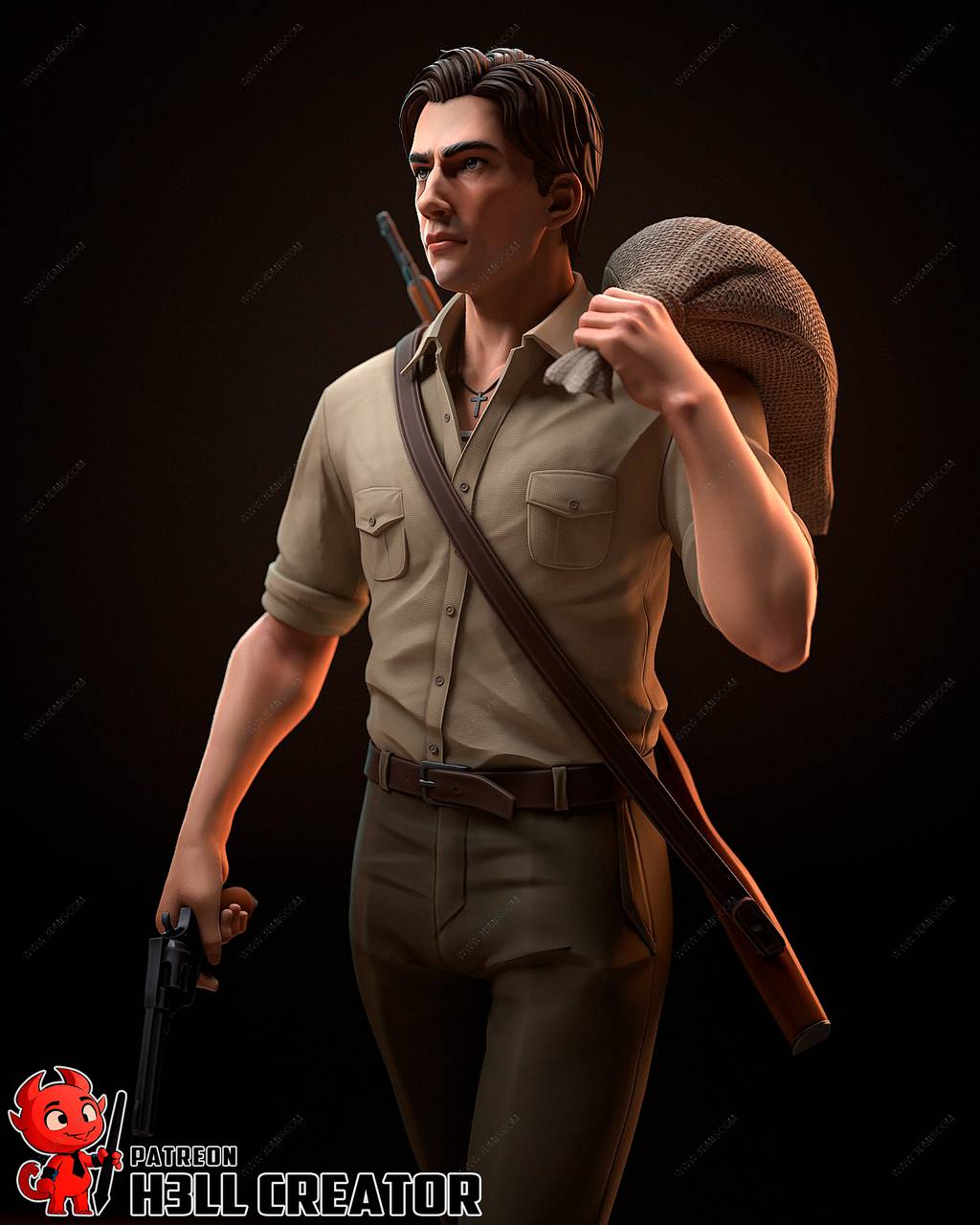 P站图纸印象馆 H3LL 四海兄弟 恩佐·法瓦拉 H3LL 四海兄弟 恩佐·法瓦拉