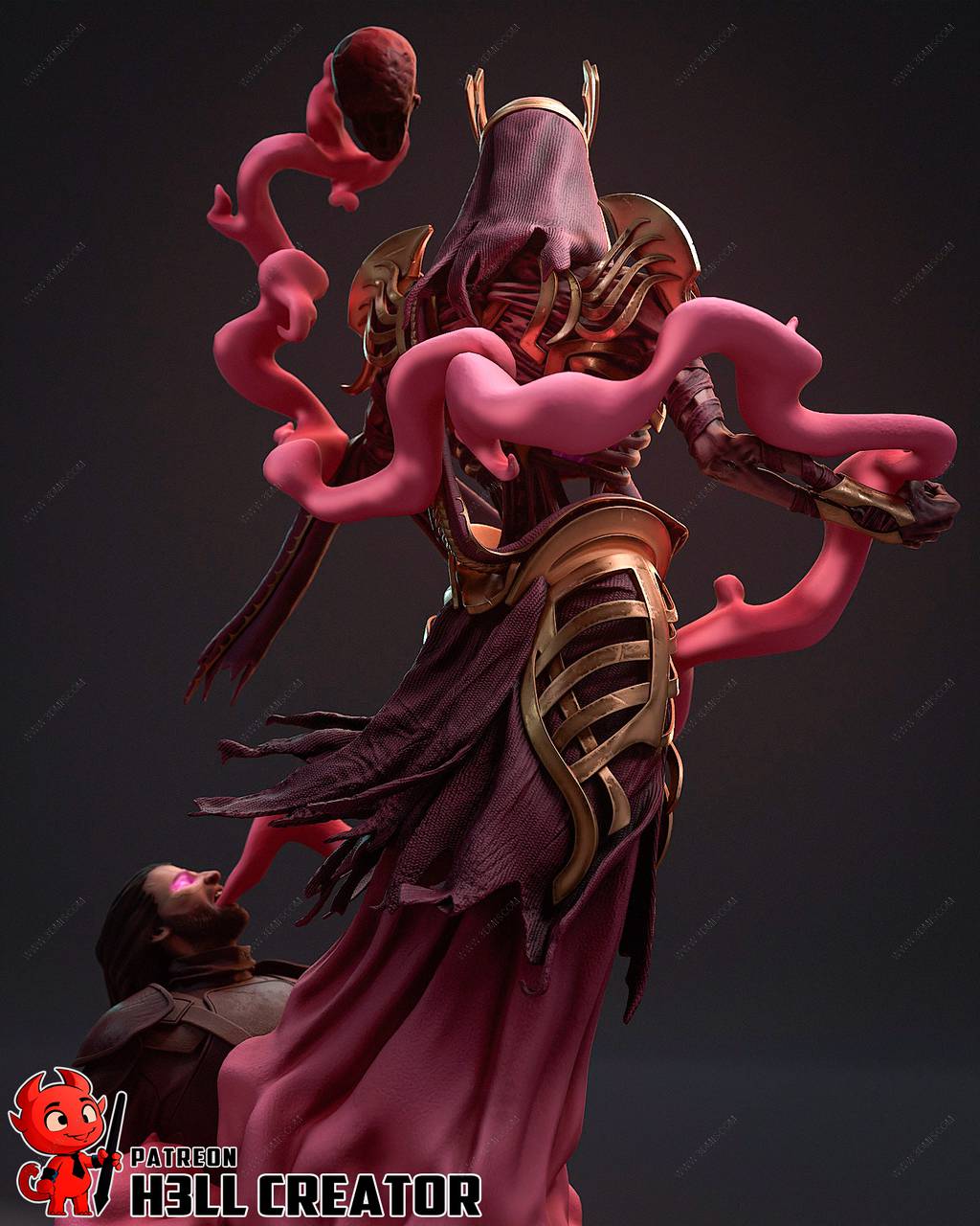 P站图纸印象馆 H3LL 怪奇物语 维克那 H3LL 怪奇物语 维克那