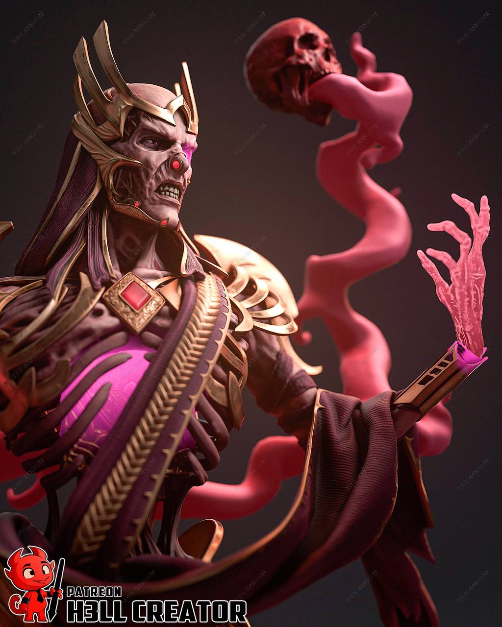 P站图纸印象馆 H3LL 怪奇物语 维克那 H3LL 怪奇物语 维克那