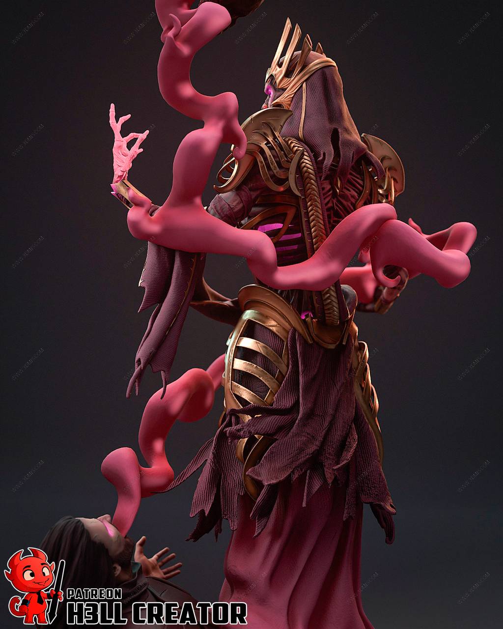 P站图纸印象馆 H3LL 怪奇物语 维克那 H3LL 怪奇物语 维克那