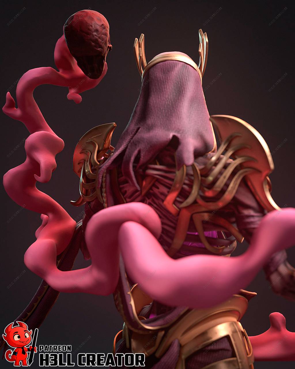 P站图纸印象馆 H3LL 怪奇物语 维克那 H3LL 怪奇物语 维克那